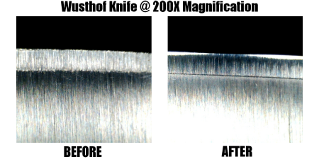 Wusthof knife sharpening